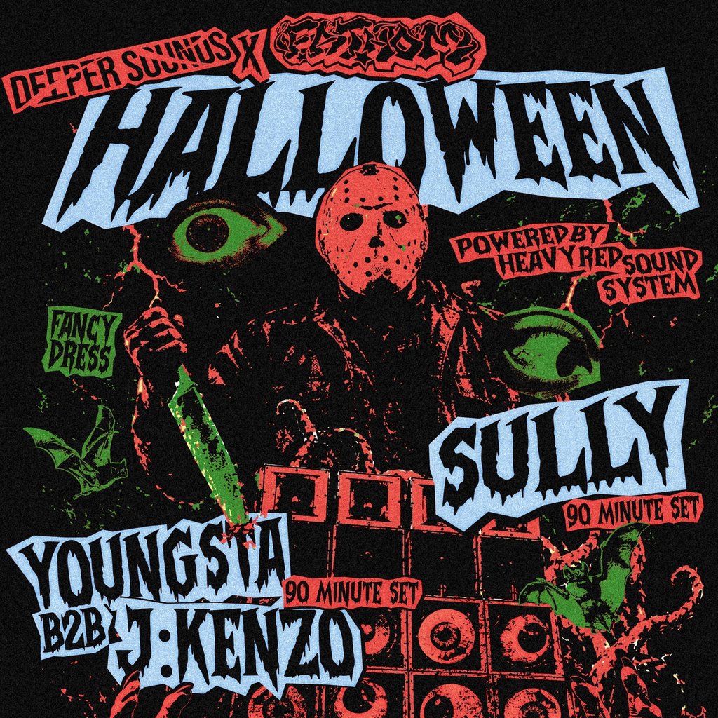 FATHOM X Deeper Sounds HALLOWEEN (Sully/J:Kenzo/Youngsta) at 440 Venue, Leicester