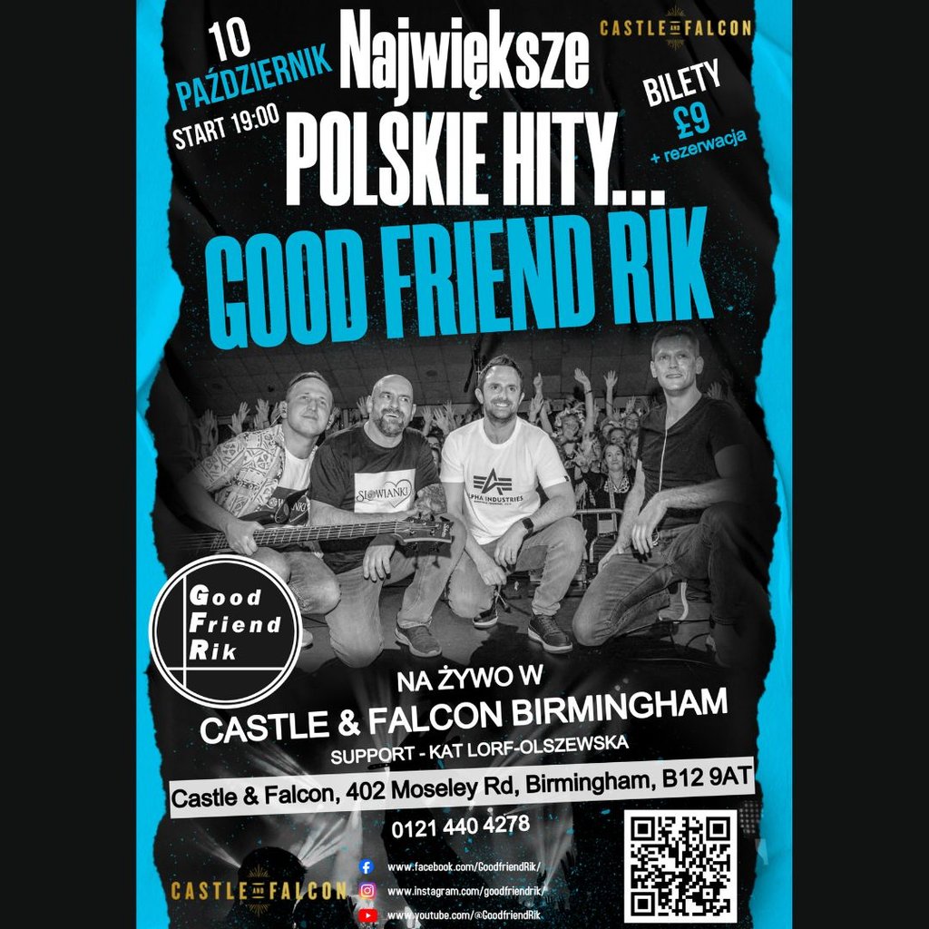Good Friend Rik at The Castle And Falcon, Birmingham