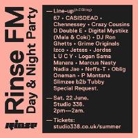 Rinse FM Summer Party Rinse FM Summer Party