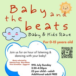 Baby and the Beats by Blow Water (3.30PM)
