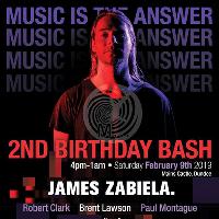 Music is the Answer... 2nd birthday with James Zabiela