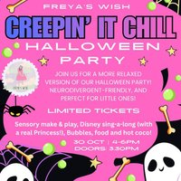 Freya's wish Creeping it chill Halloween party at Freyas Wish