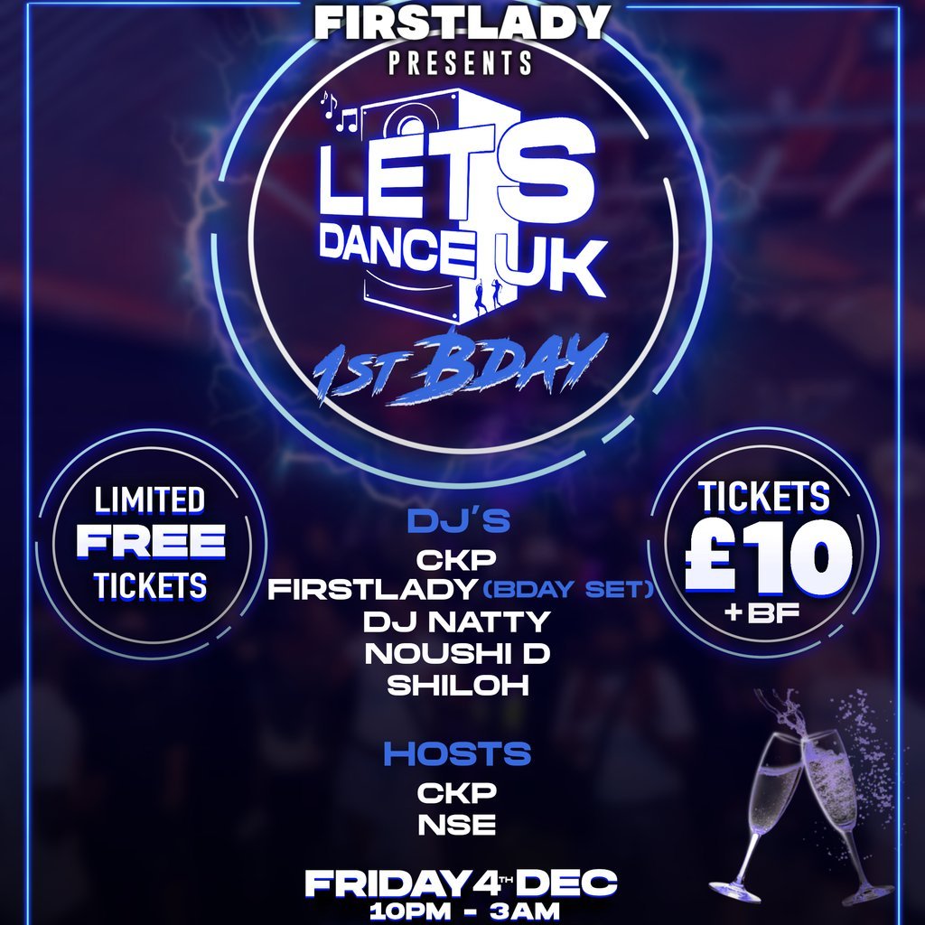 LETS DANCE UK 1st Bday