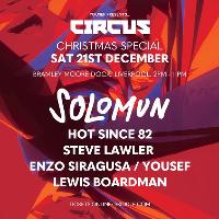 Circus Christmas Special at Bramley Moore Dock Liverpool at Bramley Moore Dock