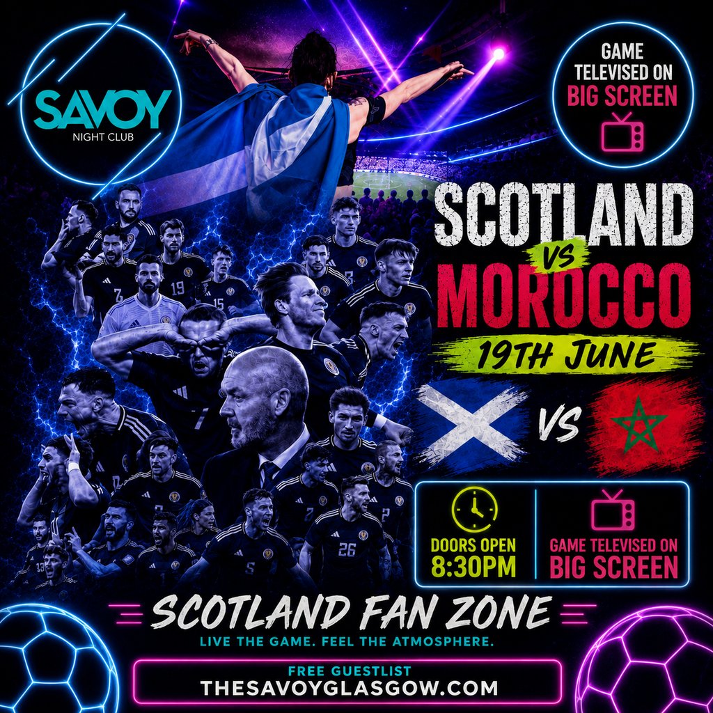 Savoy - Scotland v Morocco - LIVE