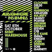 Insomnia x Audiowhore at Mint Warehouse