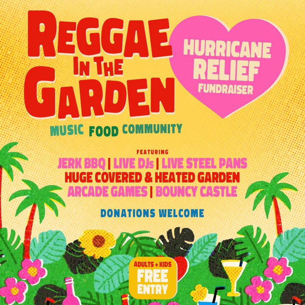 Reggae in the Garden - Hurricane Relief Fundraiser