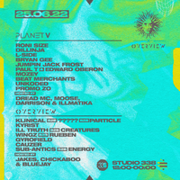 Planet V x Overview - London at Studio 338