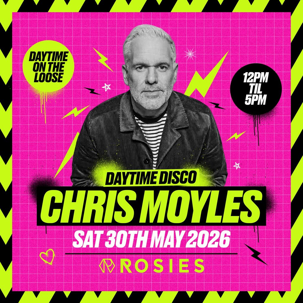 Chris Moyles EXCLUSIVE DJ Set - ROSIES Birmingham DAYTIME CLUB