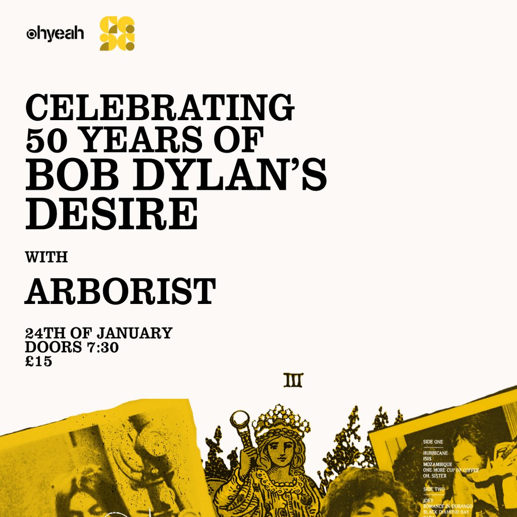 Celebrating 50 years of Bob Dylan's Desire