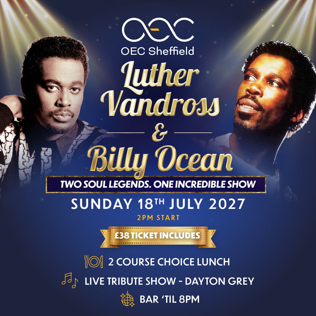 Luther Vandross vs Billy Ocean Live Show at The OEC, Sheffield