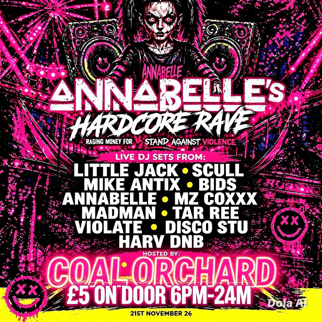 Annabelles hardcore  rave for stand against violence
