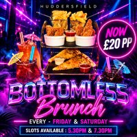 Deposit Payment for Bottomless Brunch November at Mavericks Huddersfield 