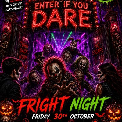 U18s Halloween Fri Ght NiGHt - Wellingborough