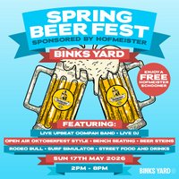 Spring Beer Festival at Binks Yard