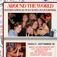 International Pub Crawl - Liverpool at Head Of Steam Liverpool