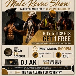 Ladies Night - Male Revue Show