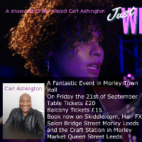 Carl Ashington's Just Whitney & Ronan Keating Tribute Show at Morley Town Hall