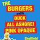 The Burgers + Duck + All Ashore + Pink Opaque Event Title Pic