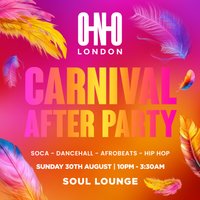 Carnival Afterparty (£1 B4 11PM With A Ticket) at Soul Lounge Clapham