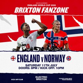 England Fanzone Brixton : England Vs Norway (Quarter Final)