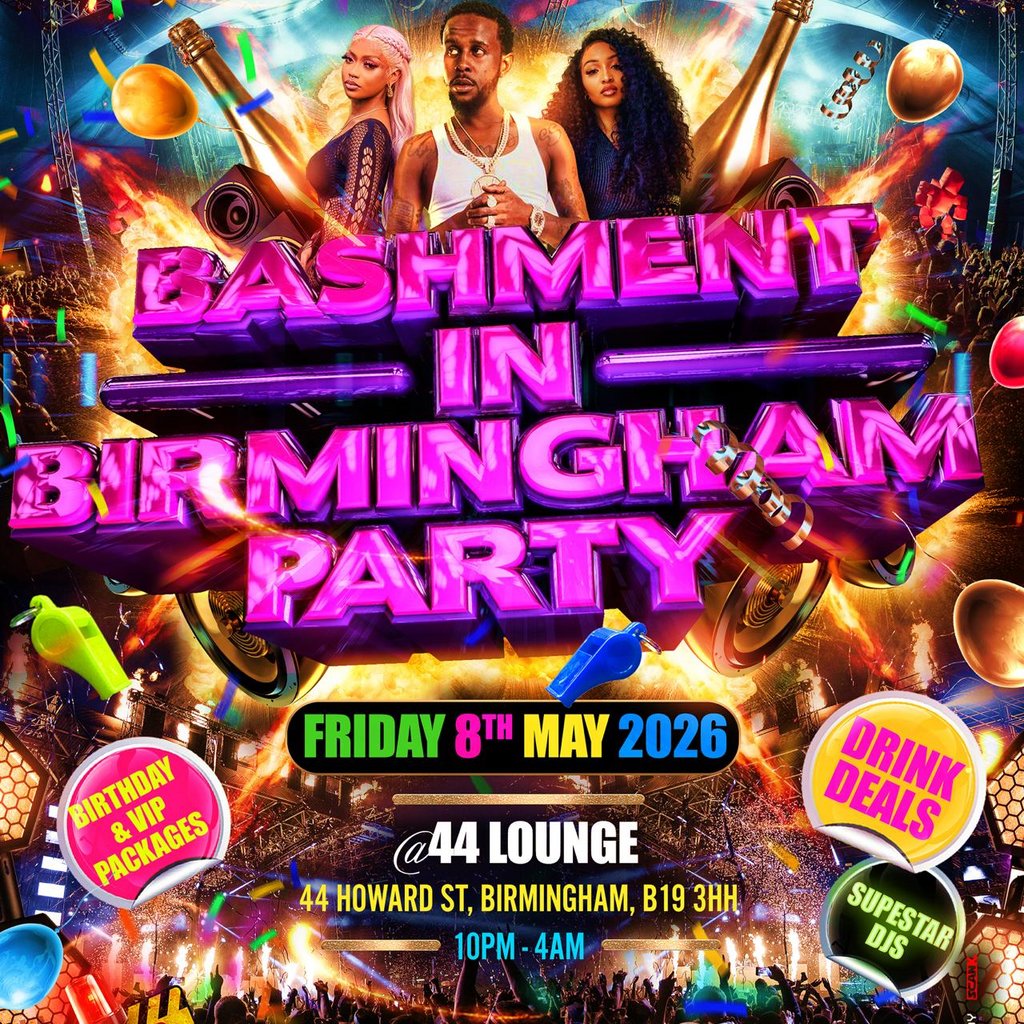 Bashment In - Birmingham Party
