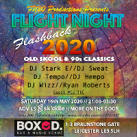 Flight Night Flashback 2020 at Boxed Bar And Music Venue