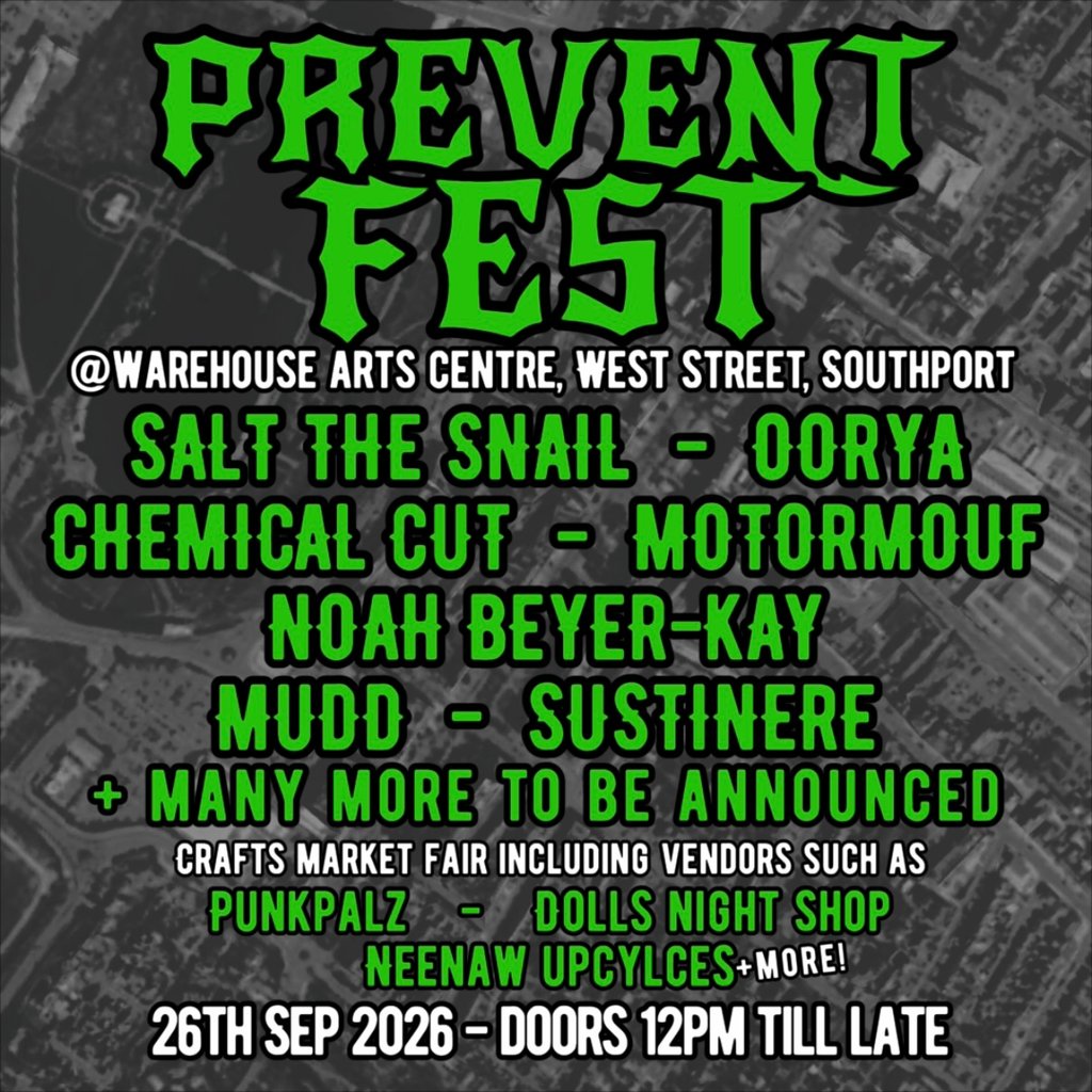 Prevent-Fest — gig artwork