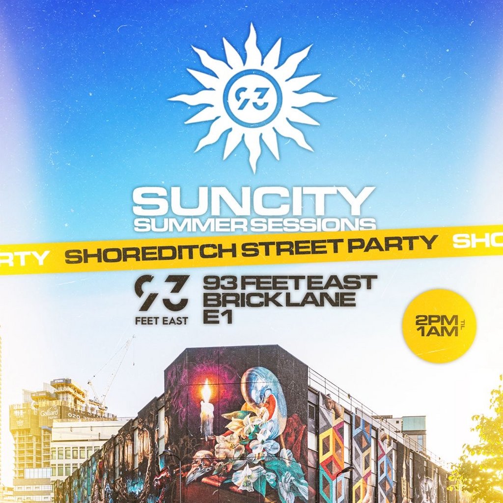 Sun City STREET PARTY IN SHOREDITCH | DAYTIMER