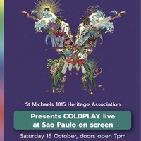 Coldplay live at San Paulo on Screen