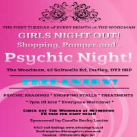 Shopping, Pamper & Psychic Nights at The Woodman