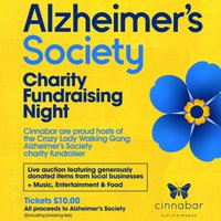 The Crazy Lady Walking Gang - Alzheimer's Fundraising Night at Cinnabar