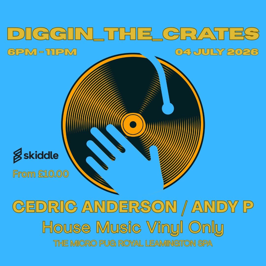 Diggin The Crates | The Micro Pug Leamington Spa Sat 04 July 2026