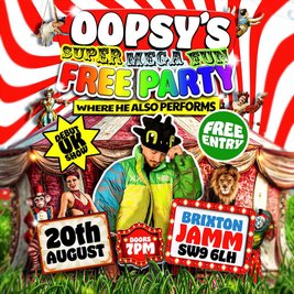 oopsy’s Mega Fun Free Party Where He Also Performs
