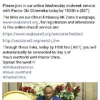 Midweek service