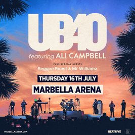 UB40 FT. Ali Campbell at Marbella Arena