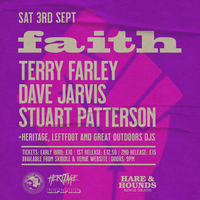 FAITH in association with Leftfoot, Heritage and Great Outdoors at Hare And Hounds