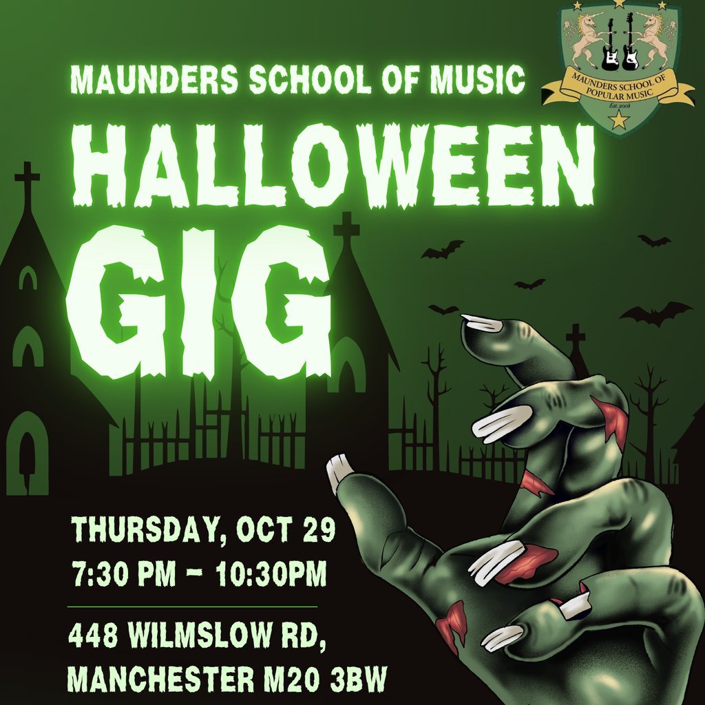 Maunders Halloween Gig Image