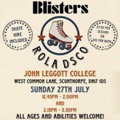 Blisters Rola Dsco Event at John Leggott College Sports Hall
