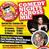 The Comedy Cow - Paul Sinha at Red Dot Bar, MK