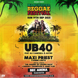 MRF Presents - UB40 feat Ali Campbell & Astro + Maxi Priest LIVE