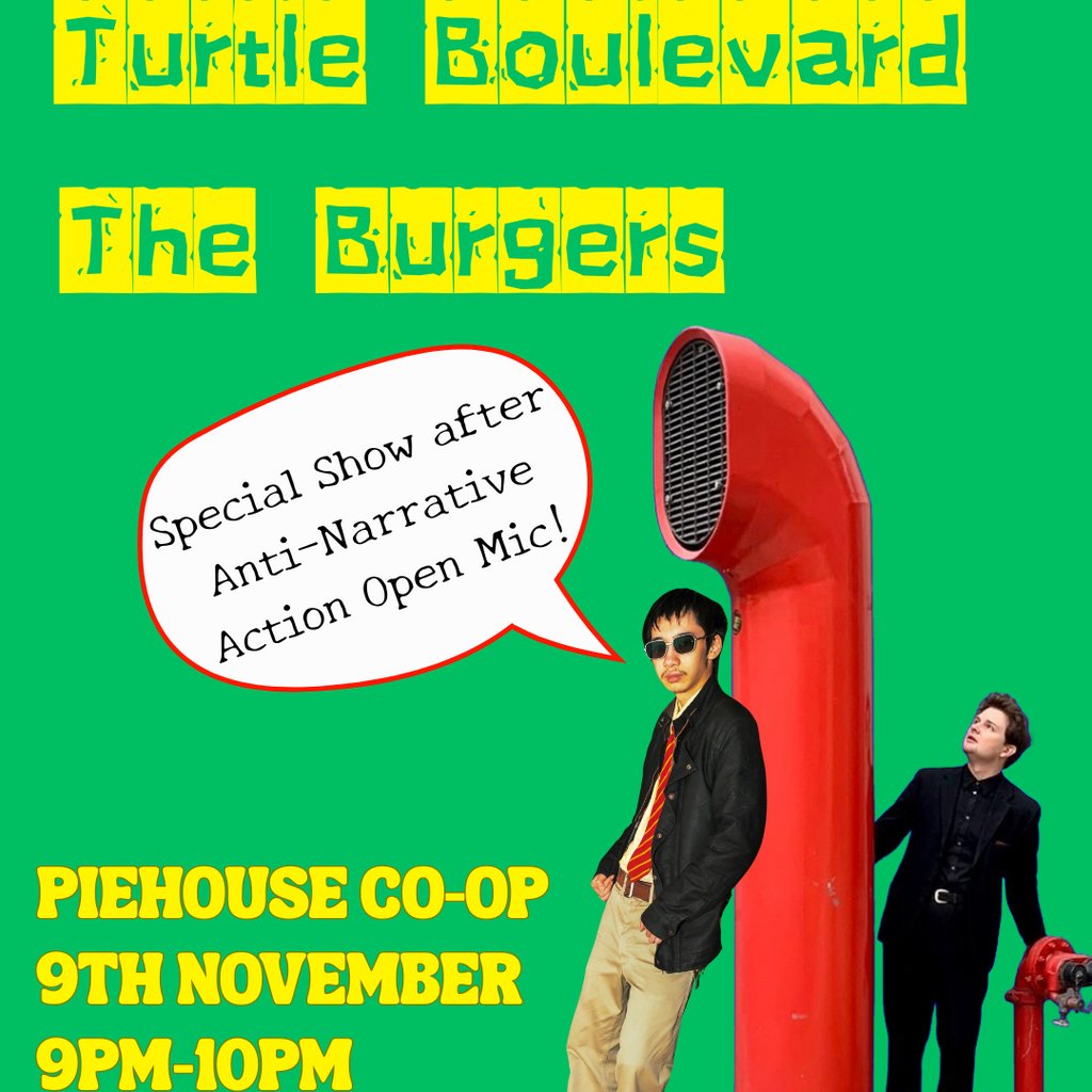 Turtle Boulevard + The Burgers