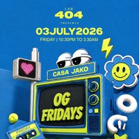 OG Friday - Desi x Bollywood x Bhangra x Afro x Club Anthems at Casa Jako