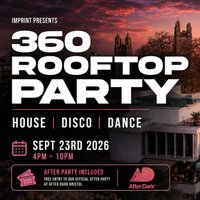 Imprint Presents: 360 Rooftop Party (+Afterparty) at Bambalan
