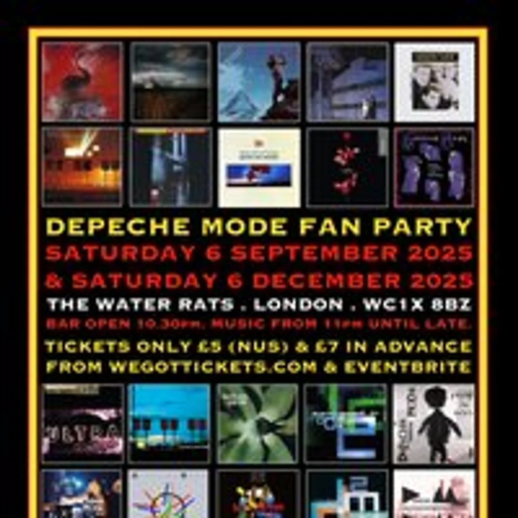 Depeche Mode Xmas Fan Party @ The Water Rats, London