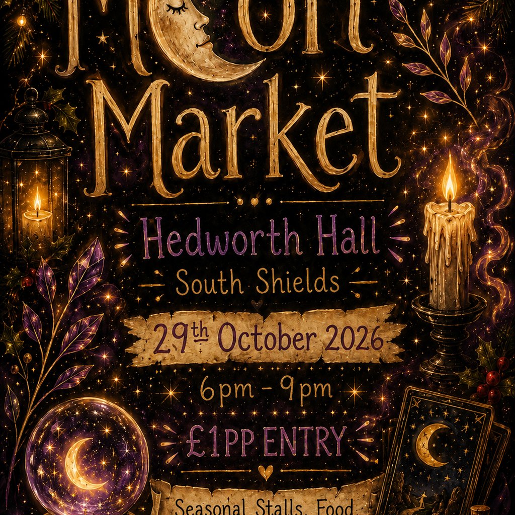 Hedworth Hall Moon Market at Hedworth Hall, South Shields