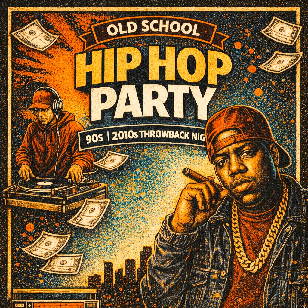 Tickets: Old school hip hop party | One Three Six Lounge Erdington