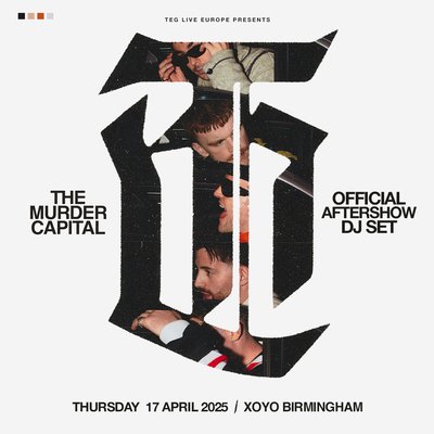 The Murder Capital Official Aftershow DJ Set