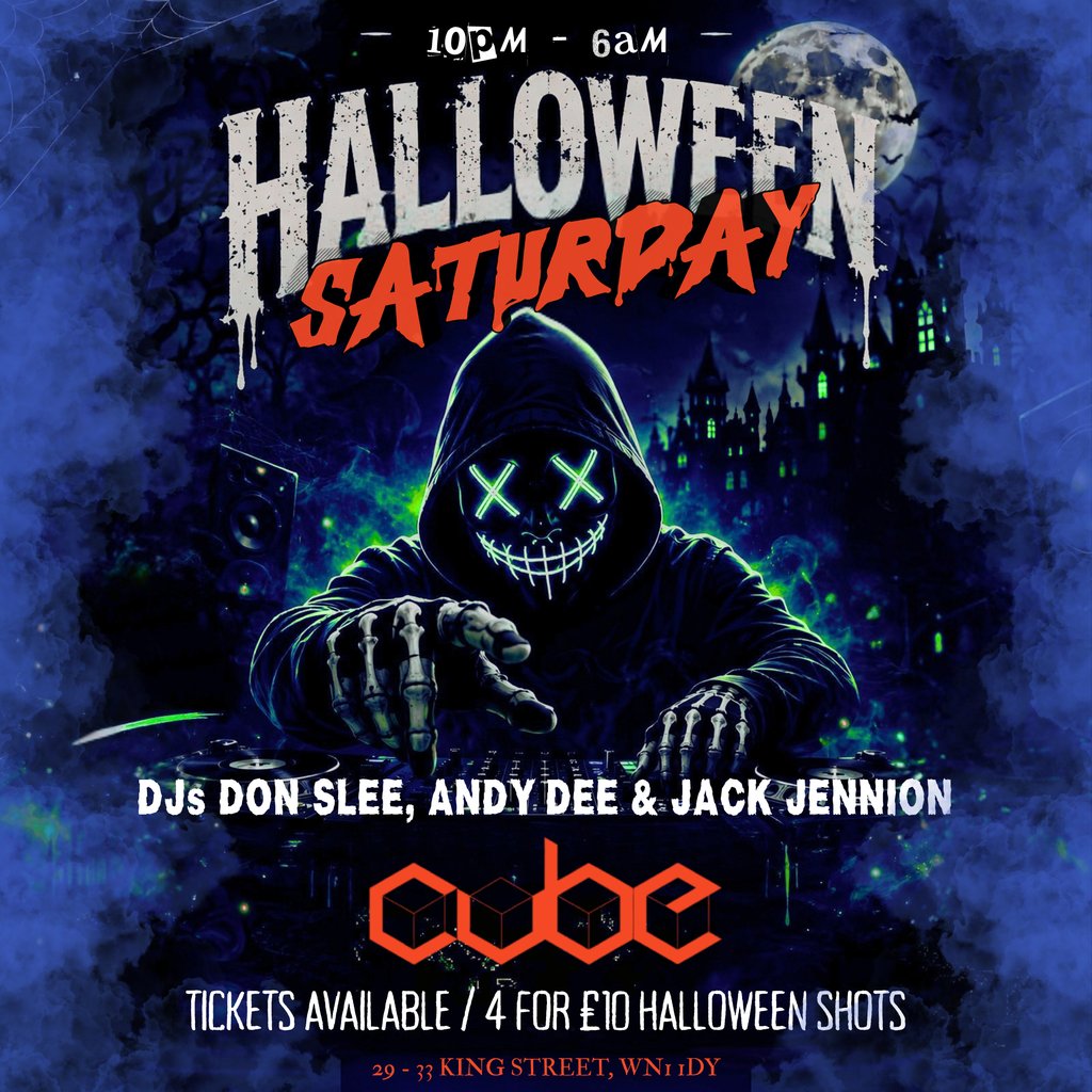 Halloween Saturday @ Cube