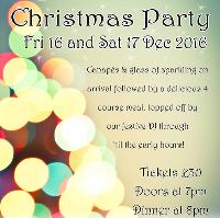 Christmas Party Nights 2016 at The Engine Shed